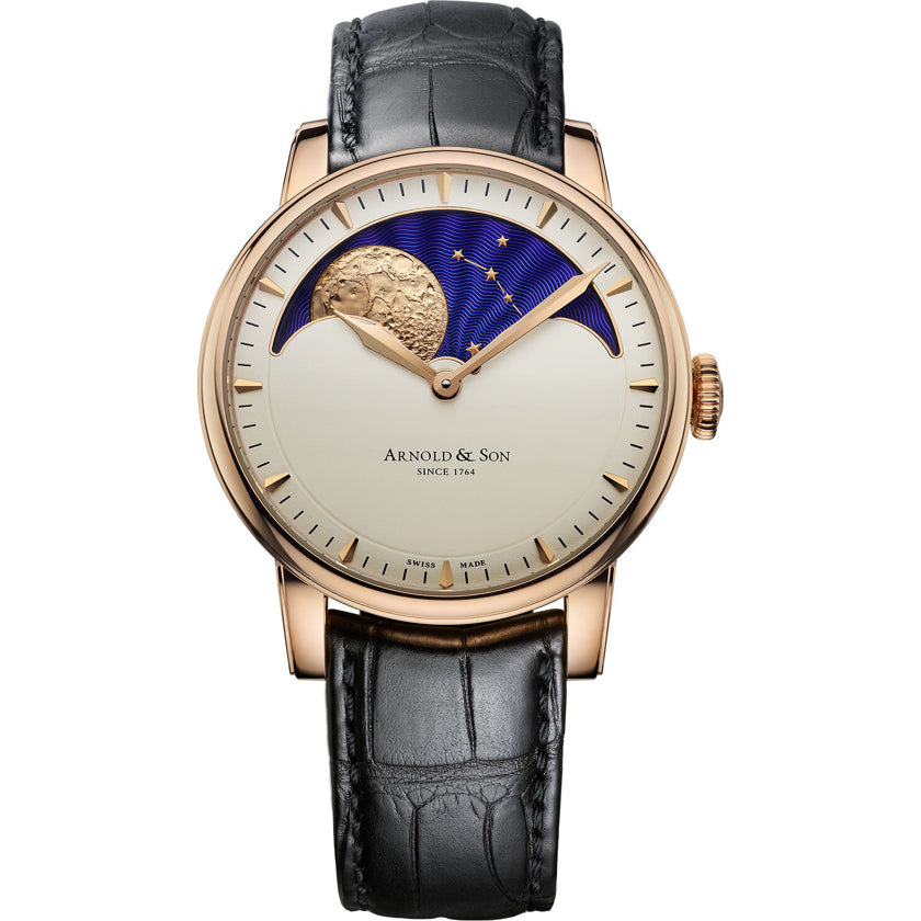 Arnold & Son HM Perpetual Moon 18K Red Gold 1GLAR.I01A.C122A