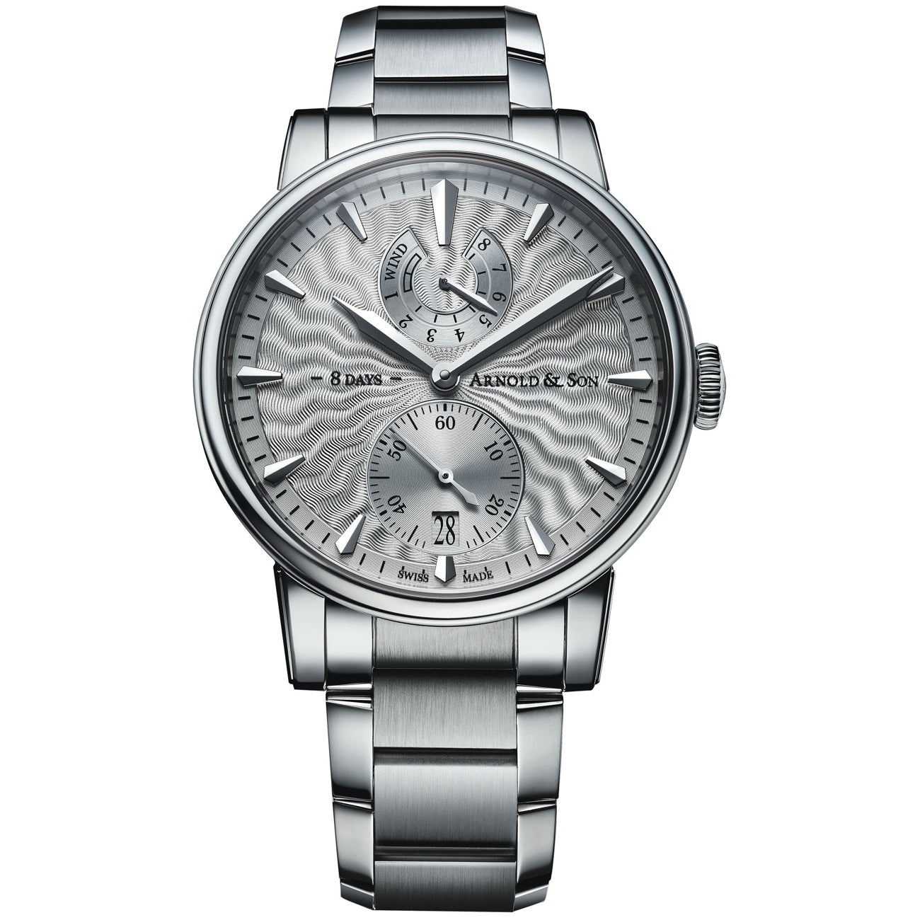 Arnold & Son Eight-Day Royal Navy Silver Dial 1EDAS.S01B.S136D