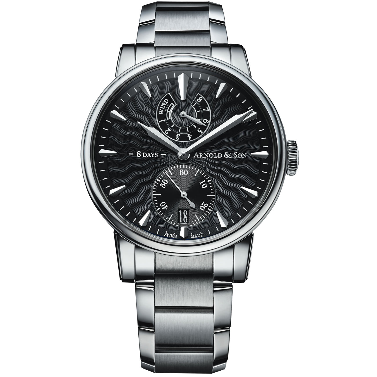 Arnold & Son Eight-Day Royal Navy Black Dial 1EDAS.B01B.S136D