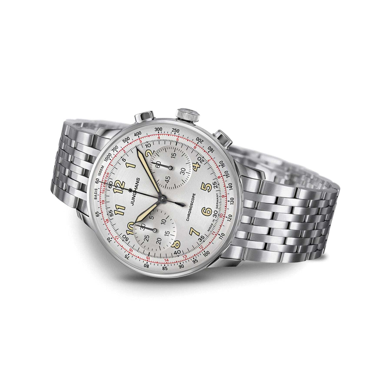 Junghans Meister Telemeter Silver Dial 027/3880.46