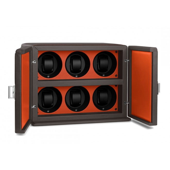Scatola del Tempo Rotore 6 Bicolor Grey Orange