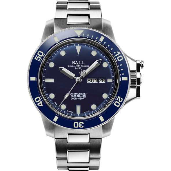 Ball Engineer Hydrocarbon Original 43mm Blue Dial on Bracelet
