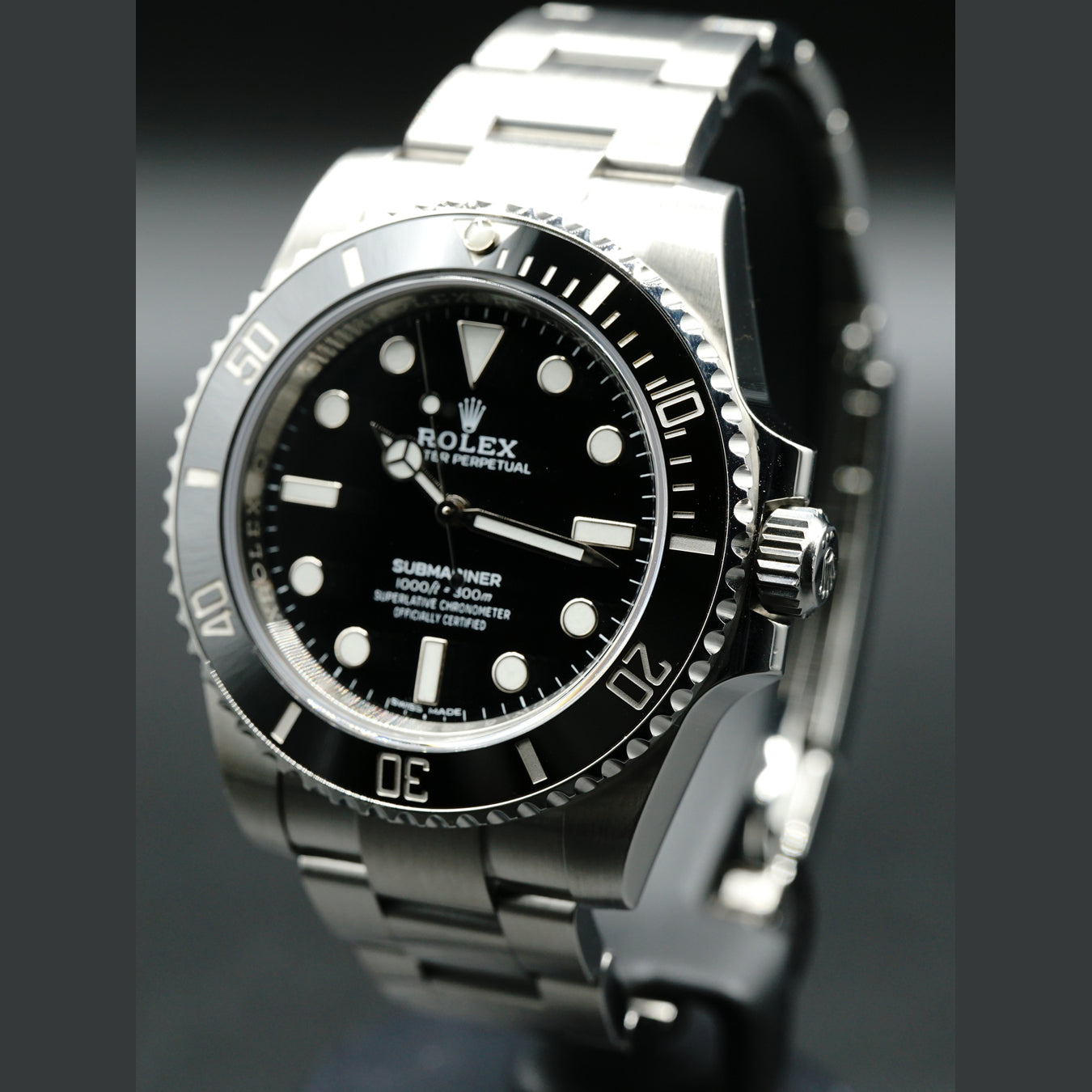Rolex Submariner Stainless Steel Black Dial M114060-0002