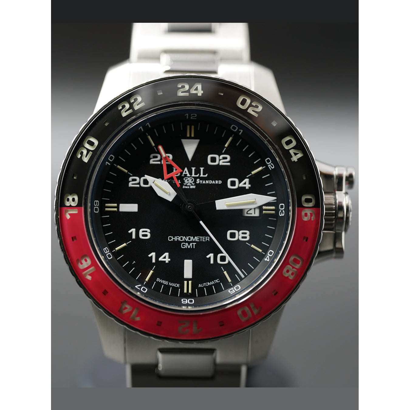 Ball Engineer Hydrocarbon AeroGMT II Black Dial DG2018C-S3C-BK