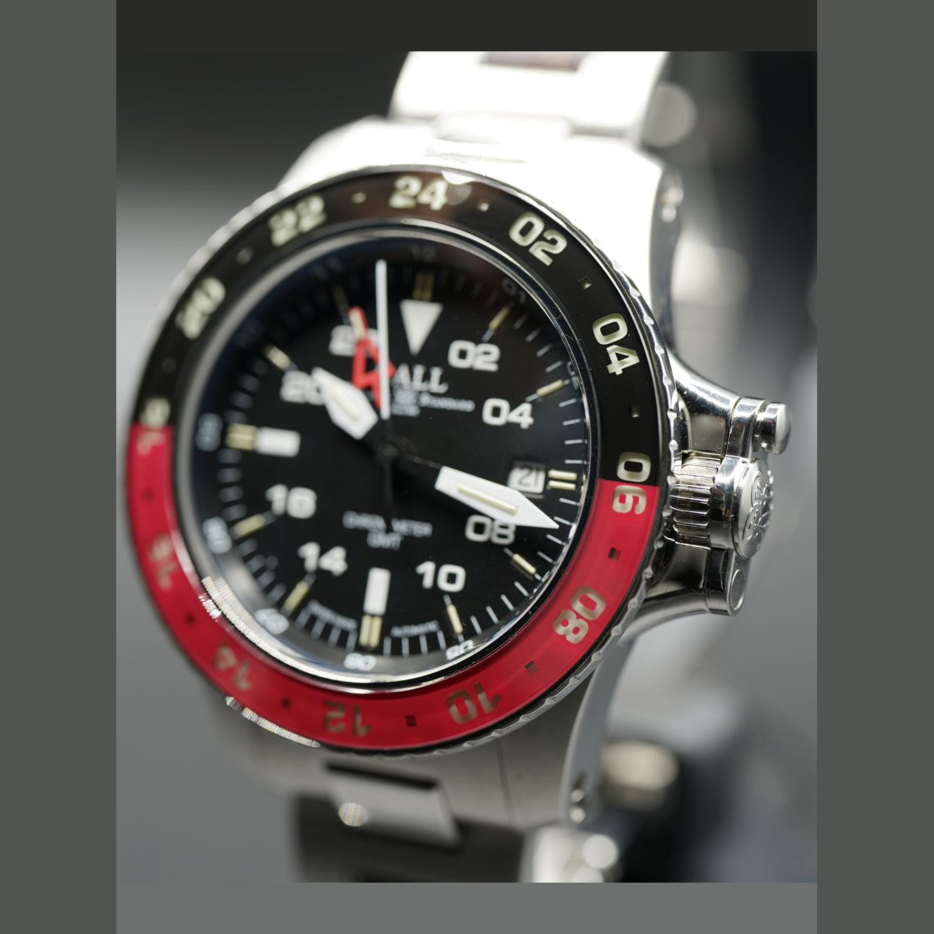 Ball Engineer Hydrocarbon AeroGMT II Black Dial DG2018C-S3C-BK