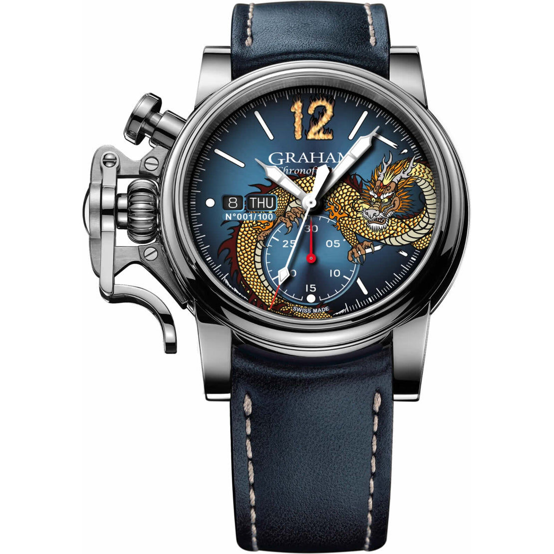 Graham Chronofighter Vintage Noseart Dragon