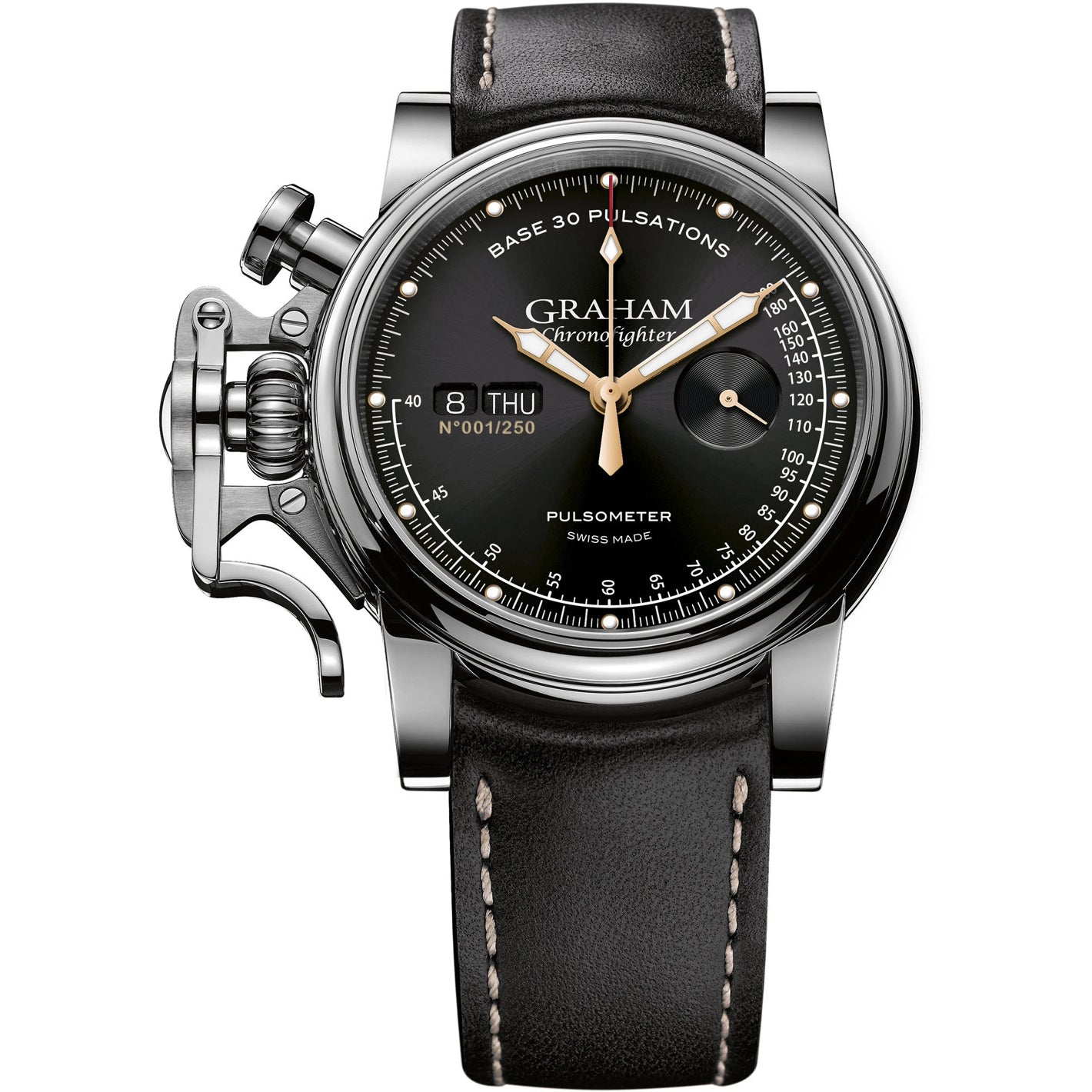 Graham Chronofighter Vintage Pulsometer Black Limited Edition