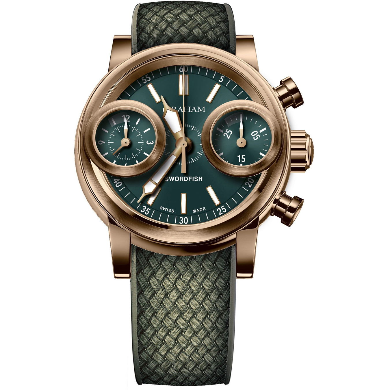 Graham Swordfish Bronze Green Dial