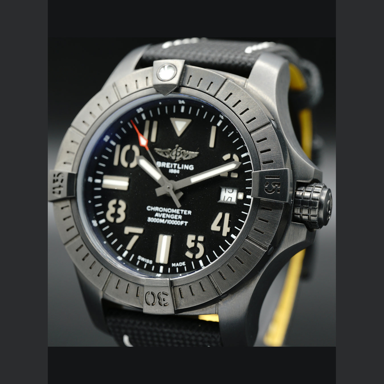 Breitling Avenger Automatic 45 Seawolf Night Mission