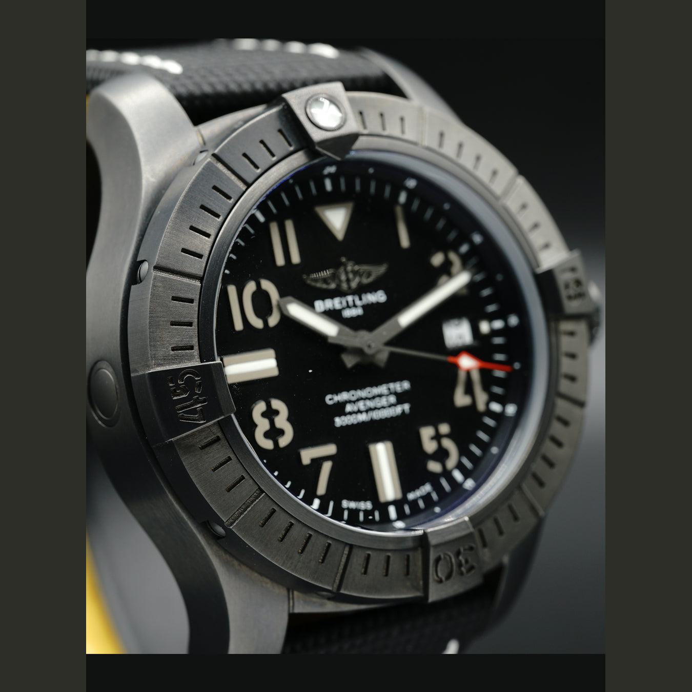 Breitling Avenger Automatic 45 Seawolf Night Mission