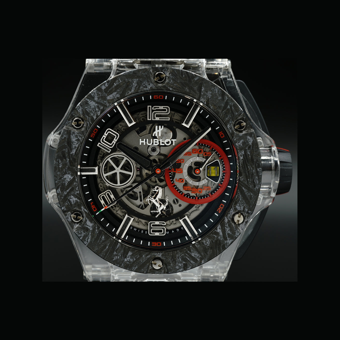 Hublot Big Bang Scuderia Ferrari 90th Anniversary Sapphire 402.JQ.0123.NR