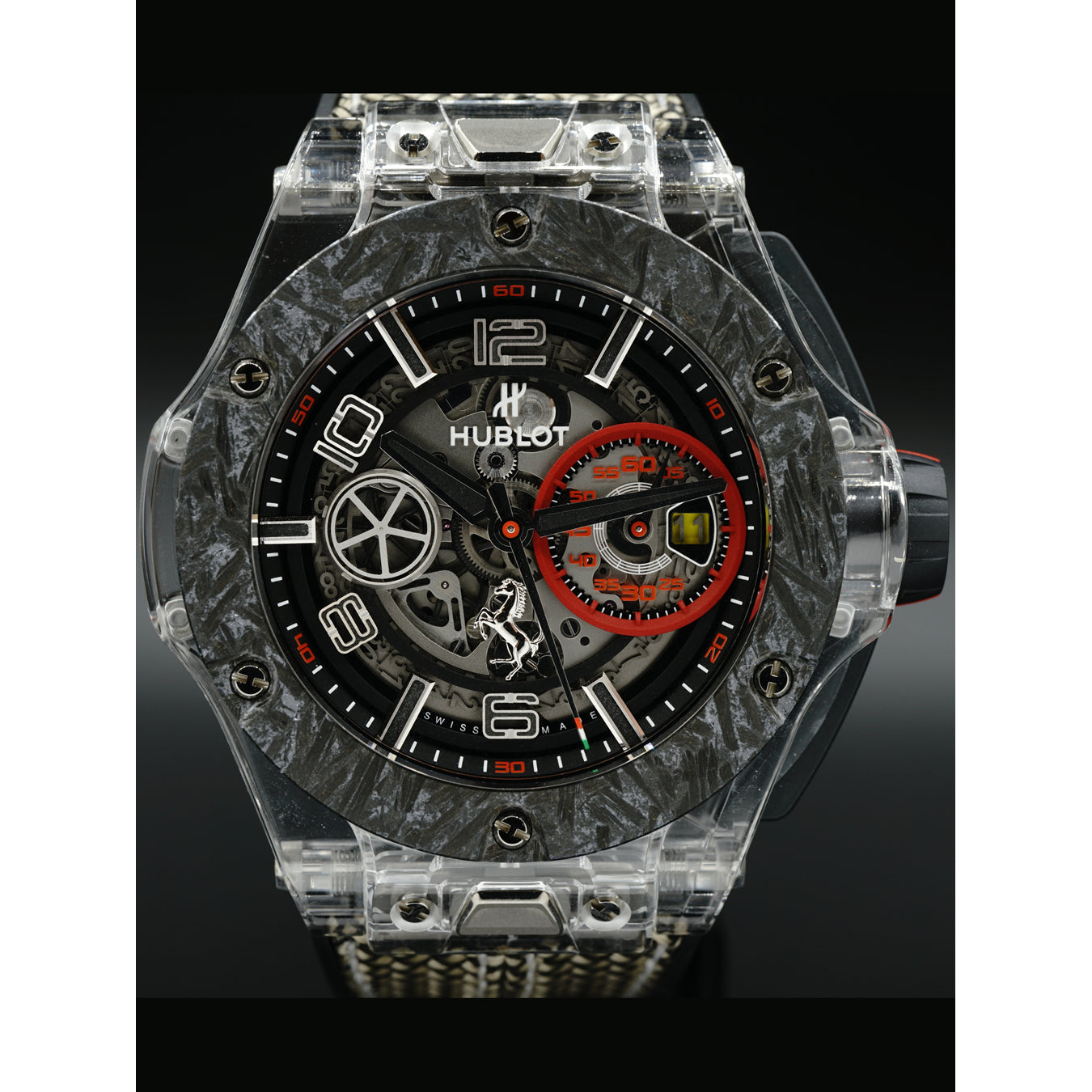 Hublot Big Bang Scuderia Ferrari 90th Anniversary Sapphire 402.JQ.0123.NR