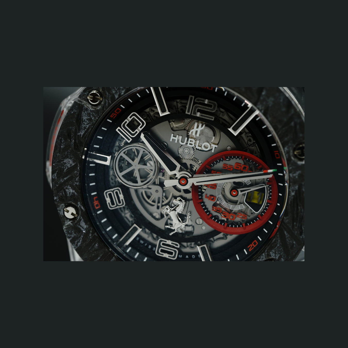 Hublot Big Bang Scuderia Ferrari 90th Anniversary Sapphire 402.JQ.0123.NR