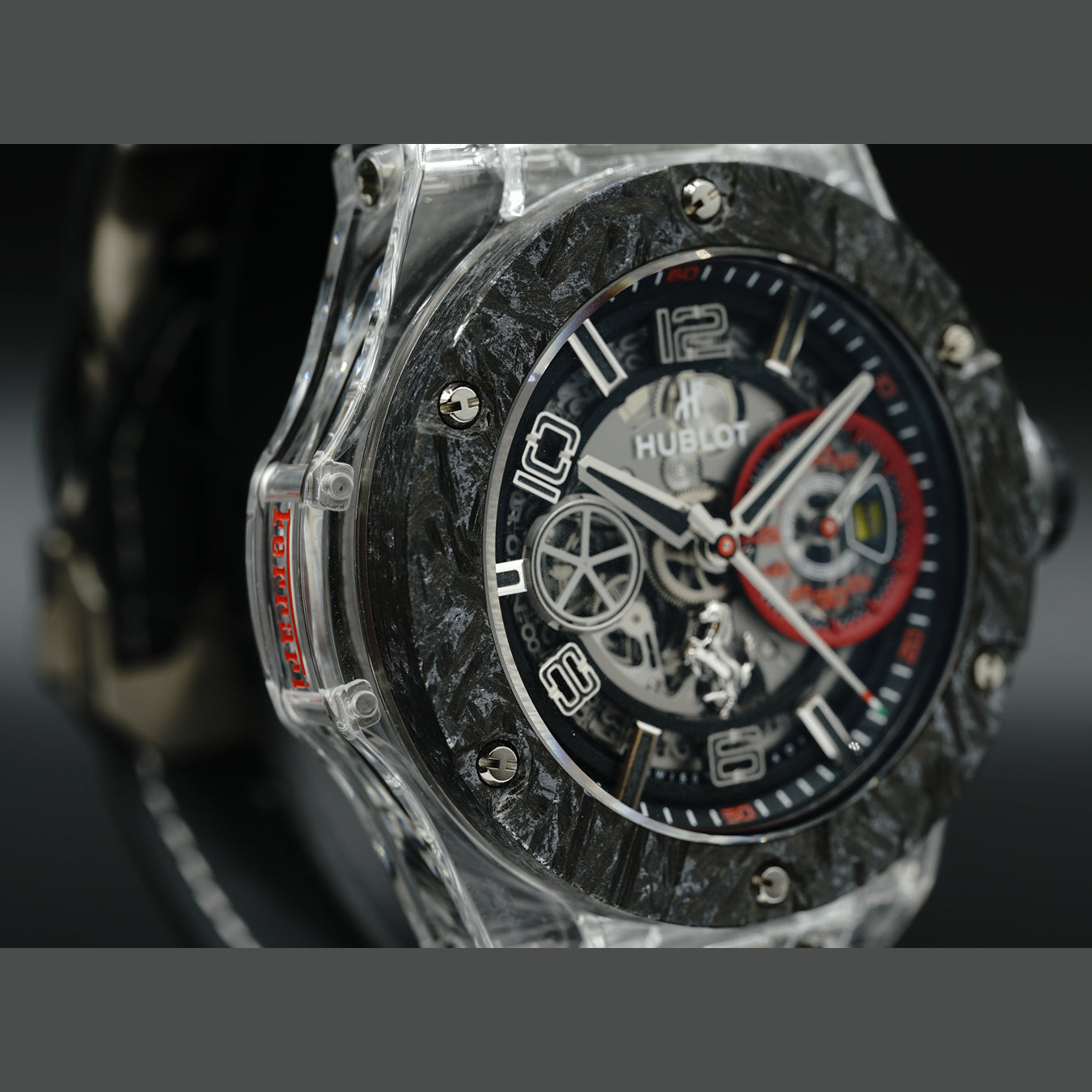 Hublot Big Bang Scuderia Ferrari 90th Anniversary Sapphire 402.JQ.0123.NR