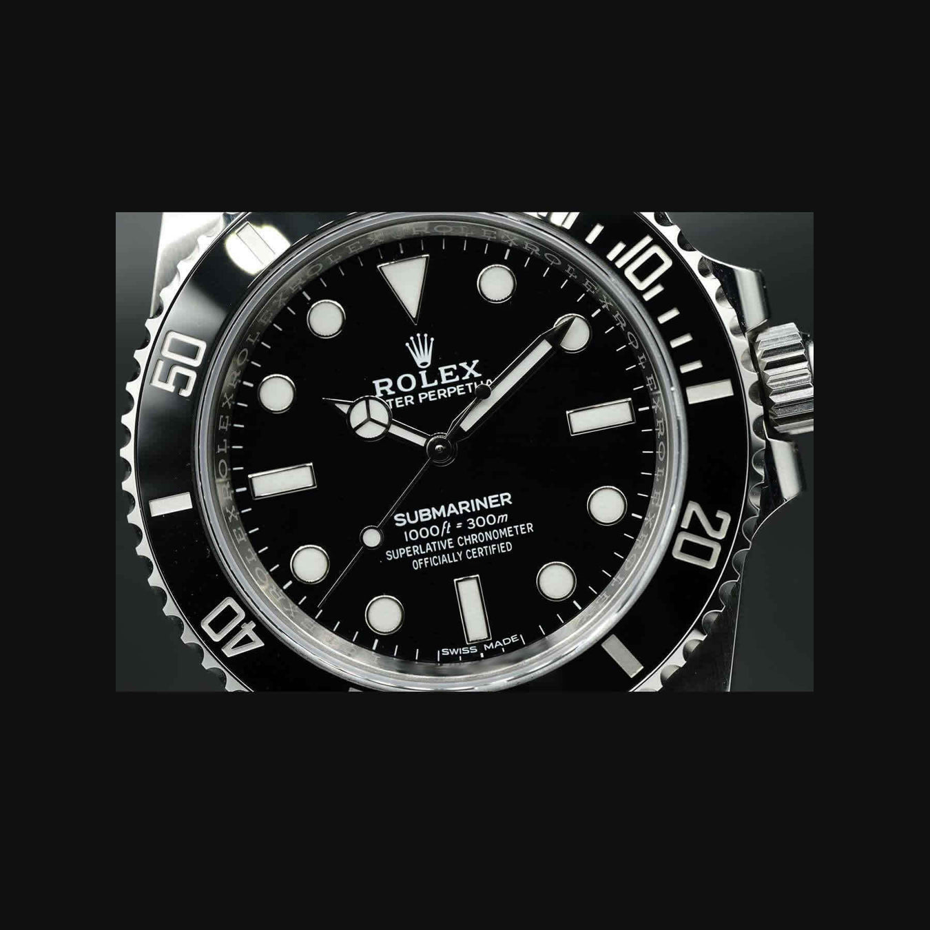 Rolex Submariner Stainless Steel Black Dial M114060-0002