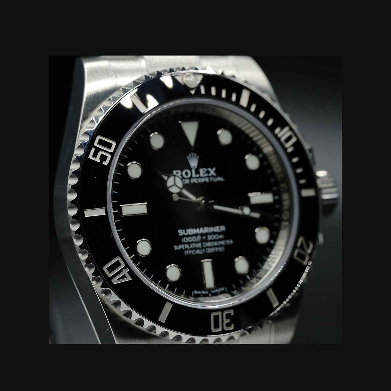 Rolex Submariner Stainless Steel Black Dial M114060-0002