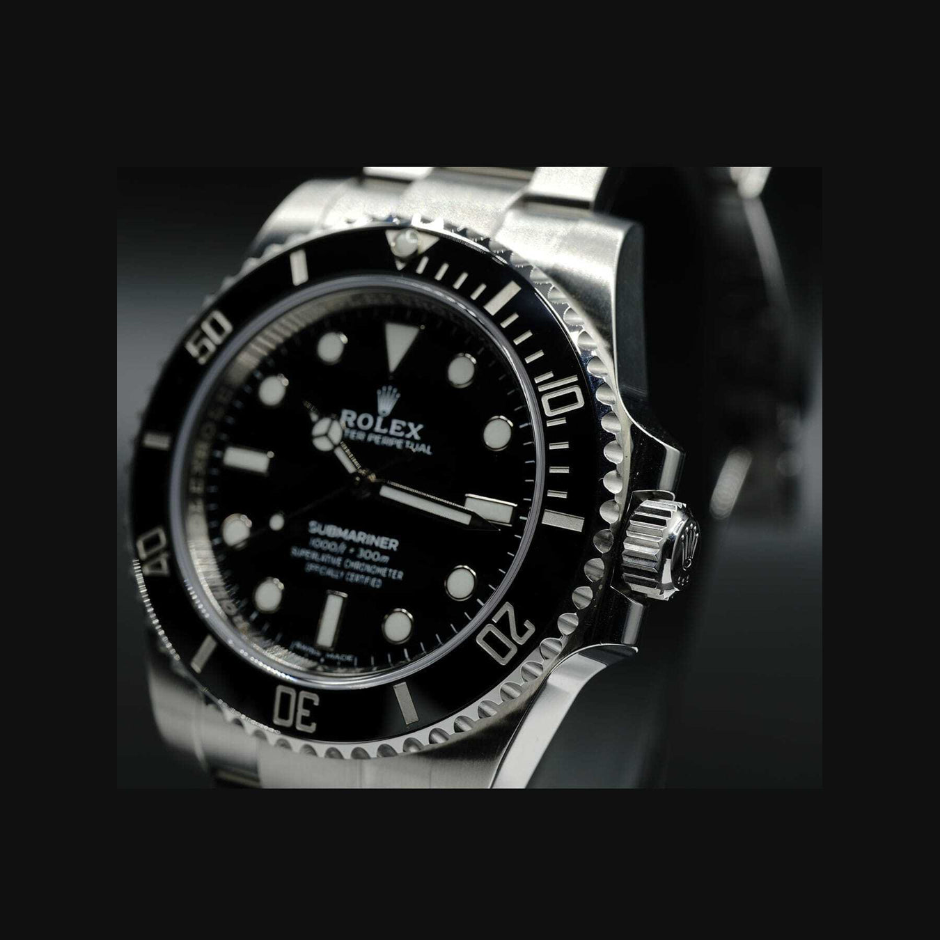 Rolex Submariner Stainless Steel Black Dial M114060-0002