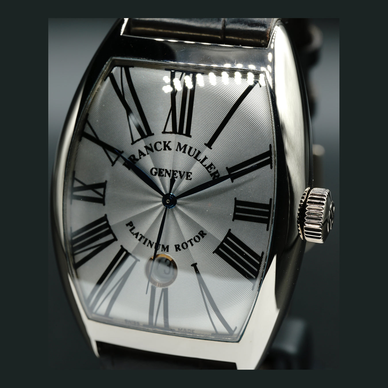Franck Muller 8880 Cintre Curvex SC DT White Gold