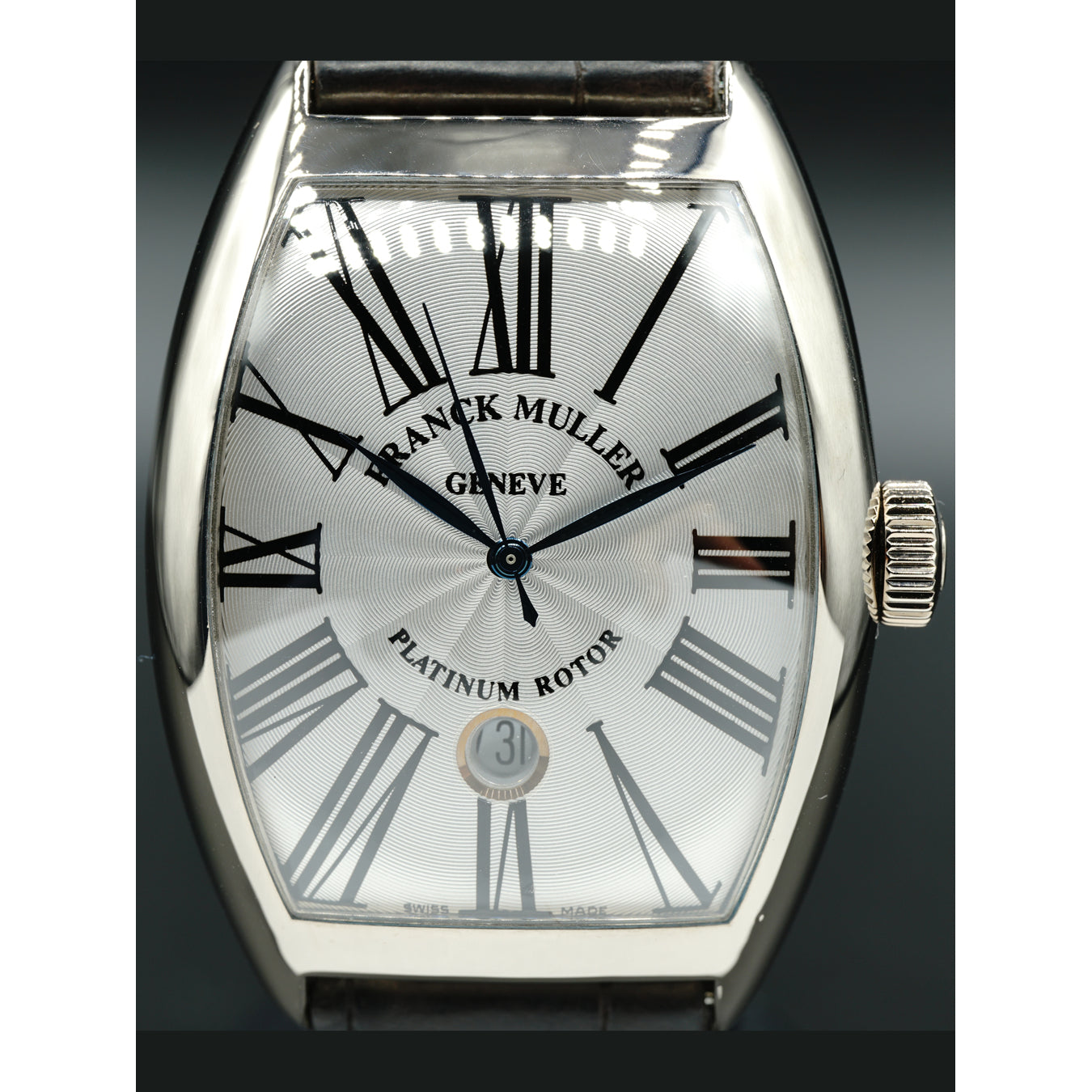 Franck Muller 8880 Cintre Curvex SC DT White Gold