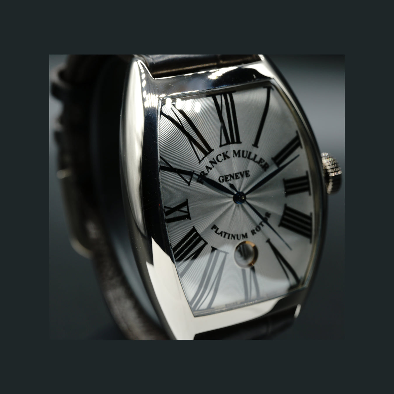 Franck Muller 8880 Cintre Curvex SC DT White Gold