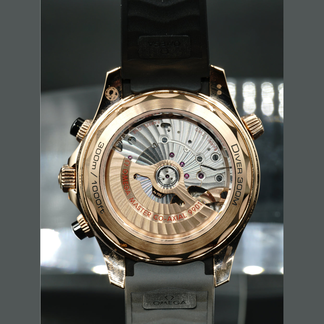 Omega Seamaster Diver 300 Master Chronometer Chronograph 44mm 210.62.44.51.01.001