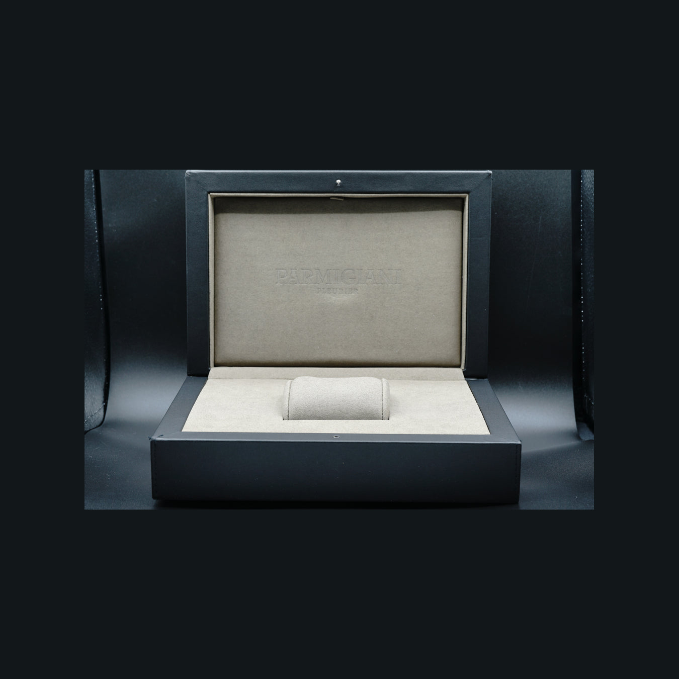 Parmigiani Fleurier Tondagraph GT Steel Silver Black on Strap PFC906-0000140-X01482
