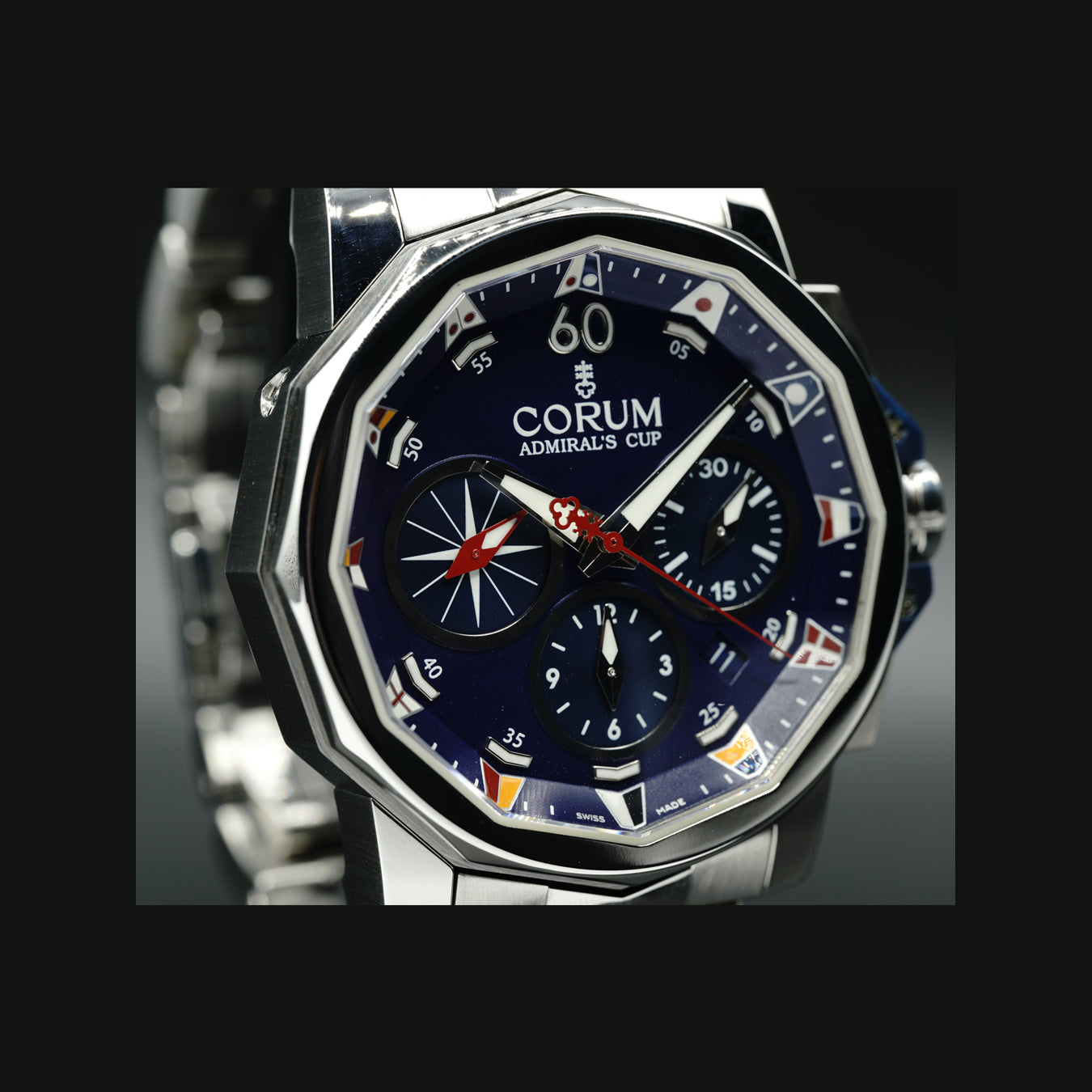 Corum Admirals Cup Blue Chrono 60720.405.005