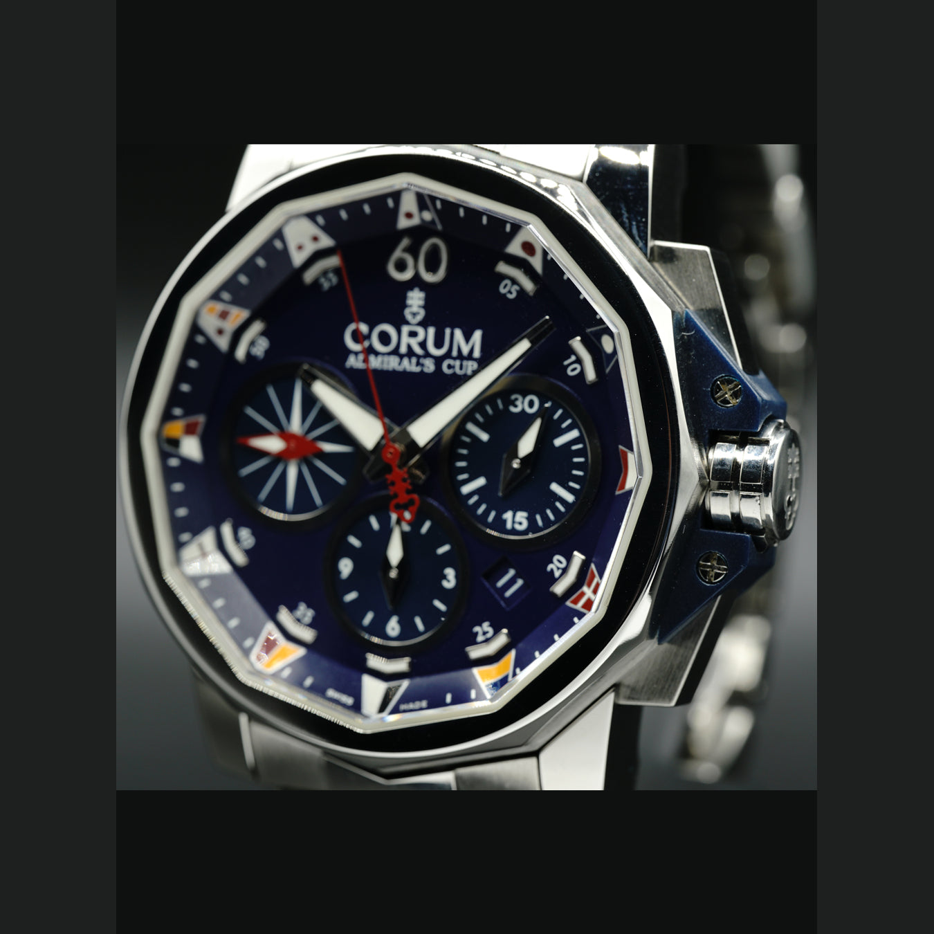 Corum Admirals Cup Blue Chrono 60720.405.005