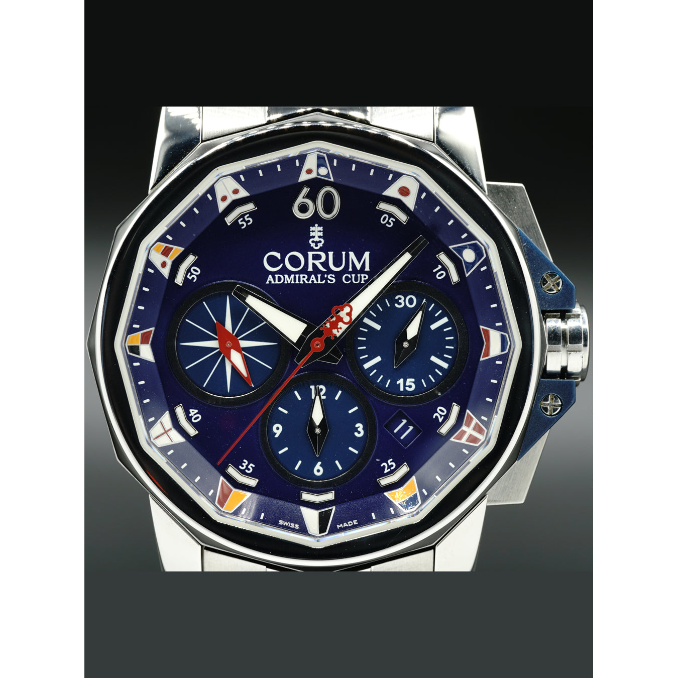 Corum Admirals Cup Blue Chrono 60720.405.005