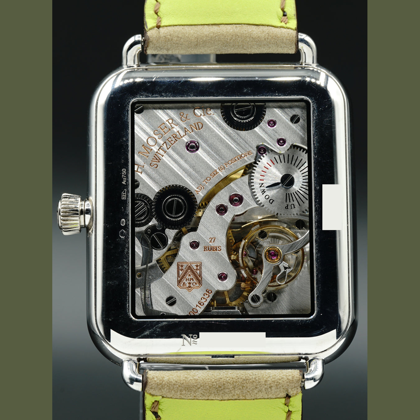 H. Moser & Cie Swiss Alp Watch Cosmic Green 5324-0210