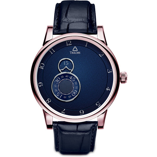Trilobe Nuit Fantastique Grained Blue Gold 40.5mm