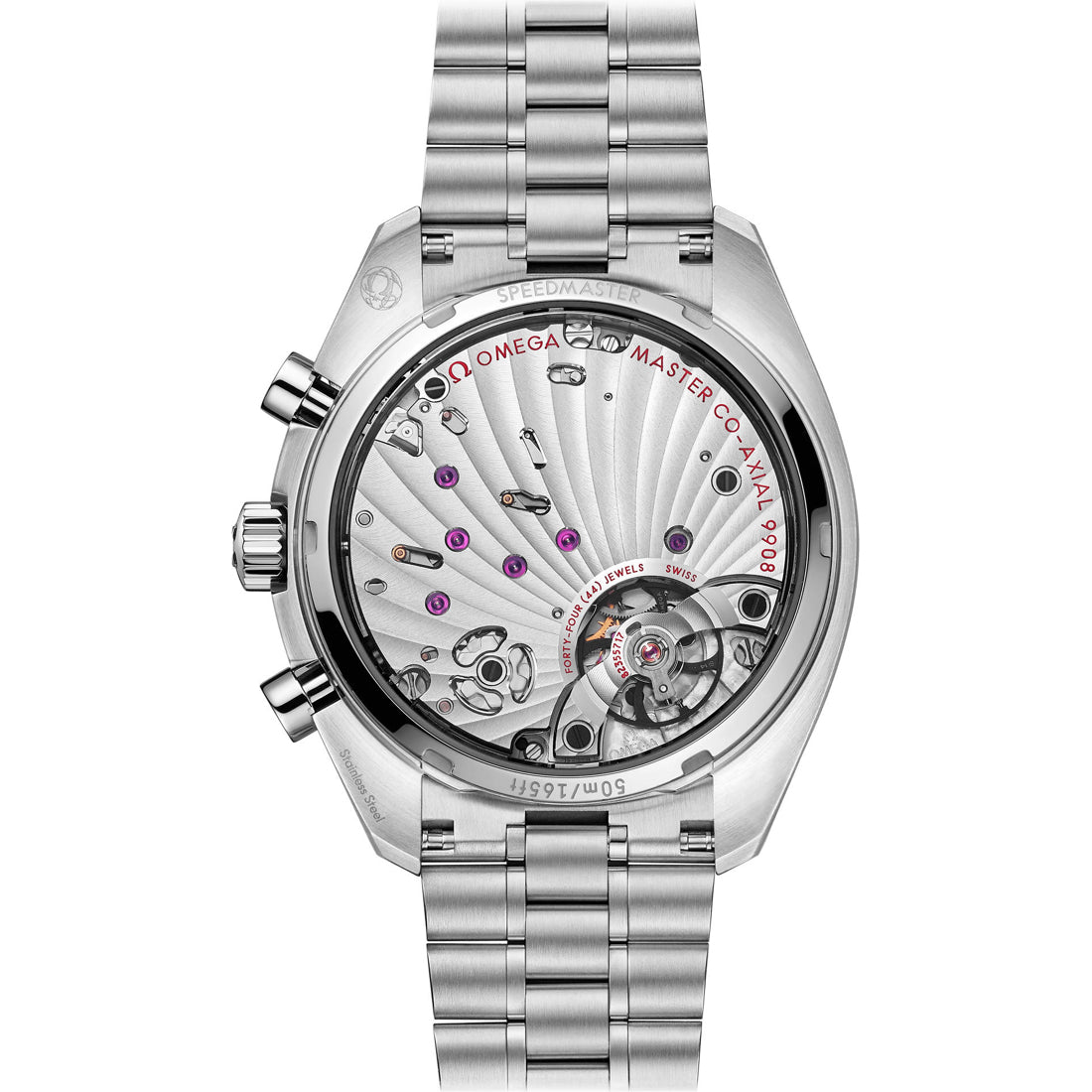 Omega Speedmaster Chronoscope 43mm Silver Dial on Bracelet
