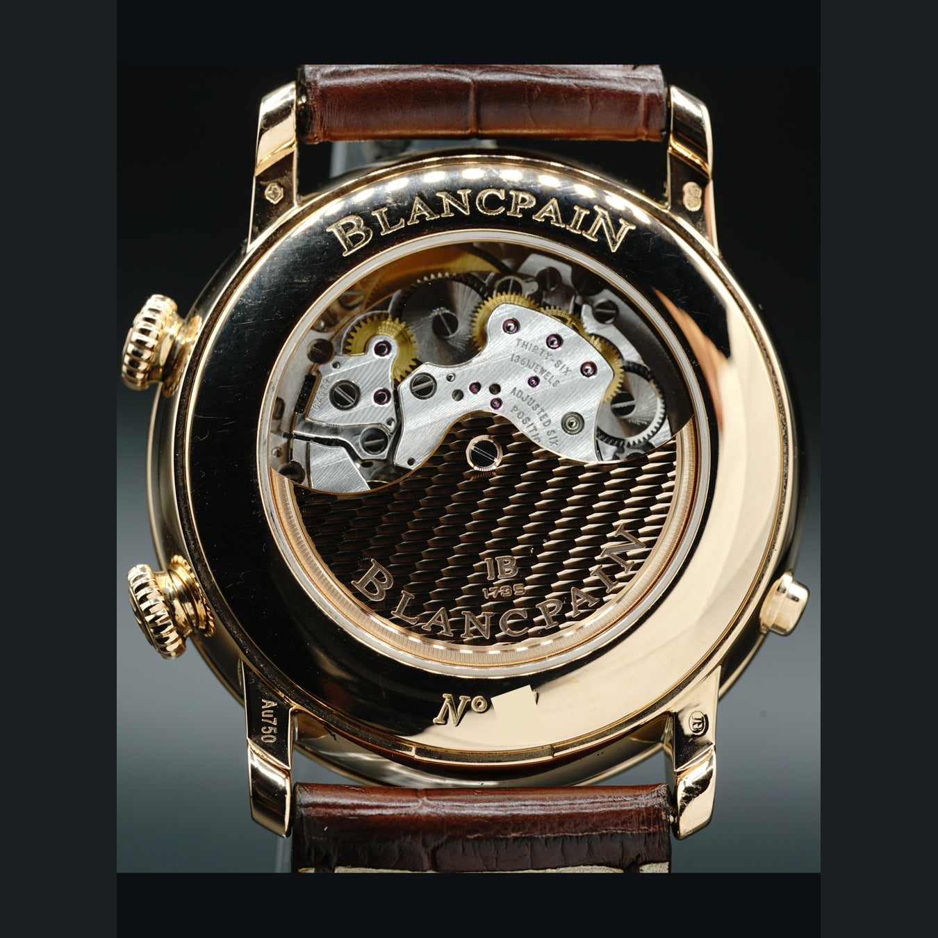Blancpain Villeret Reveil GMT 6640 3642 55B