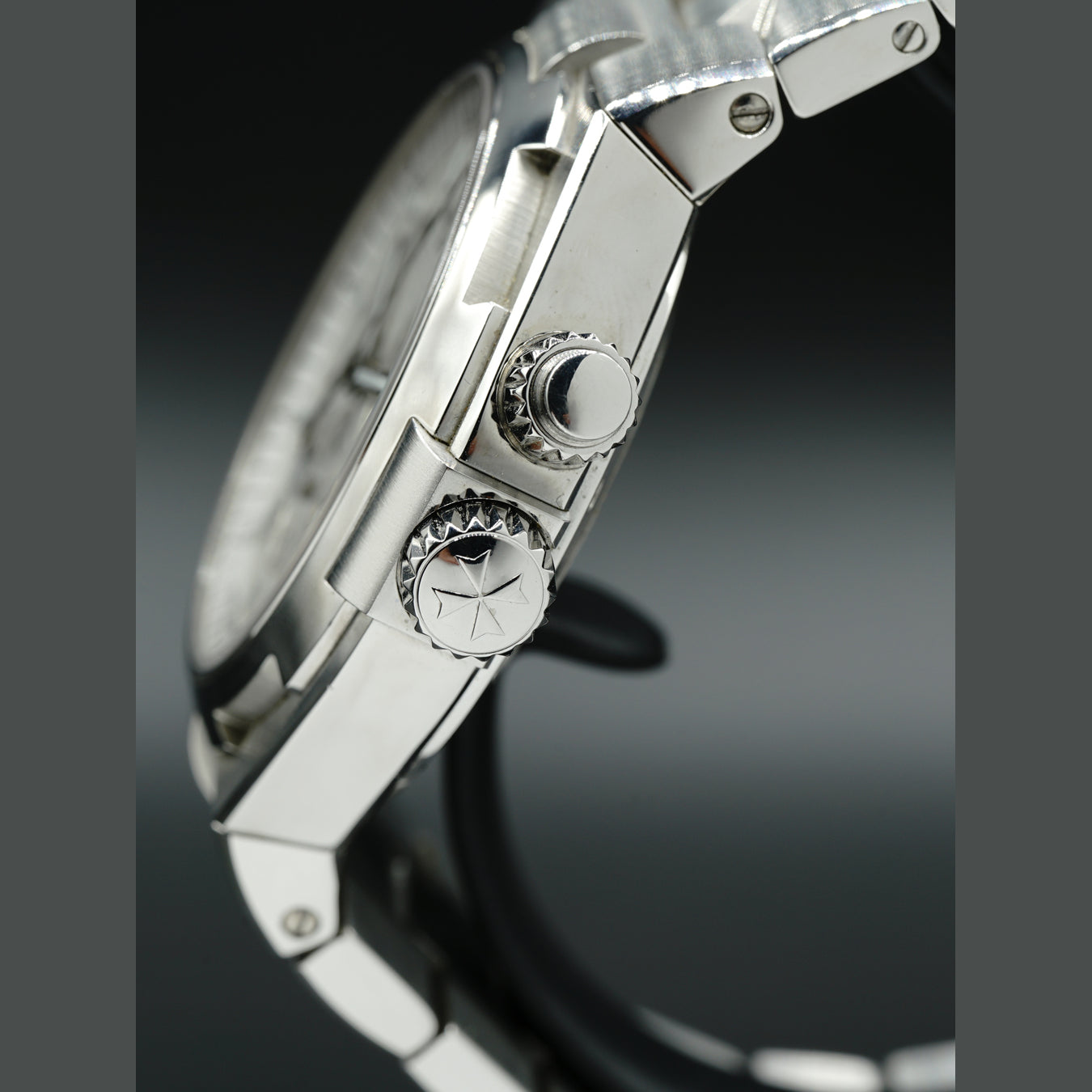 Vacheron Constantin Overseas Stainless Steel Dual Time White Dial 47450/B01A-9226