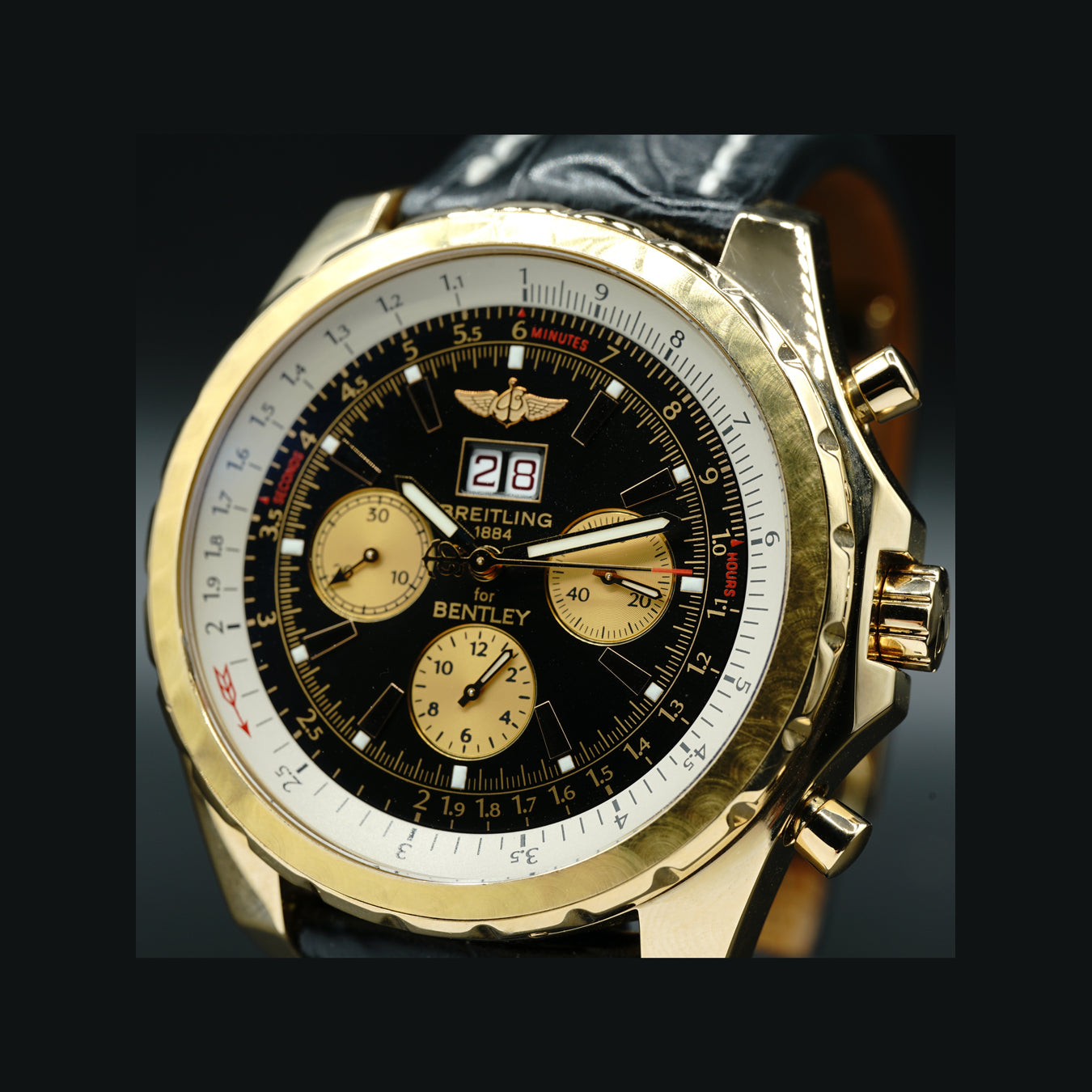Breitling for Bentley 6.75 18K Gold H44363