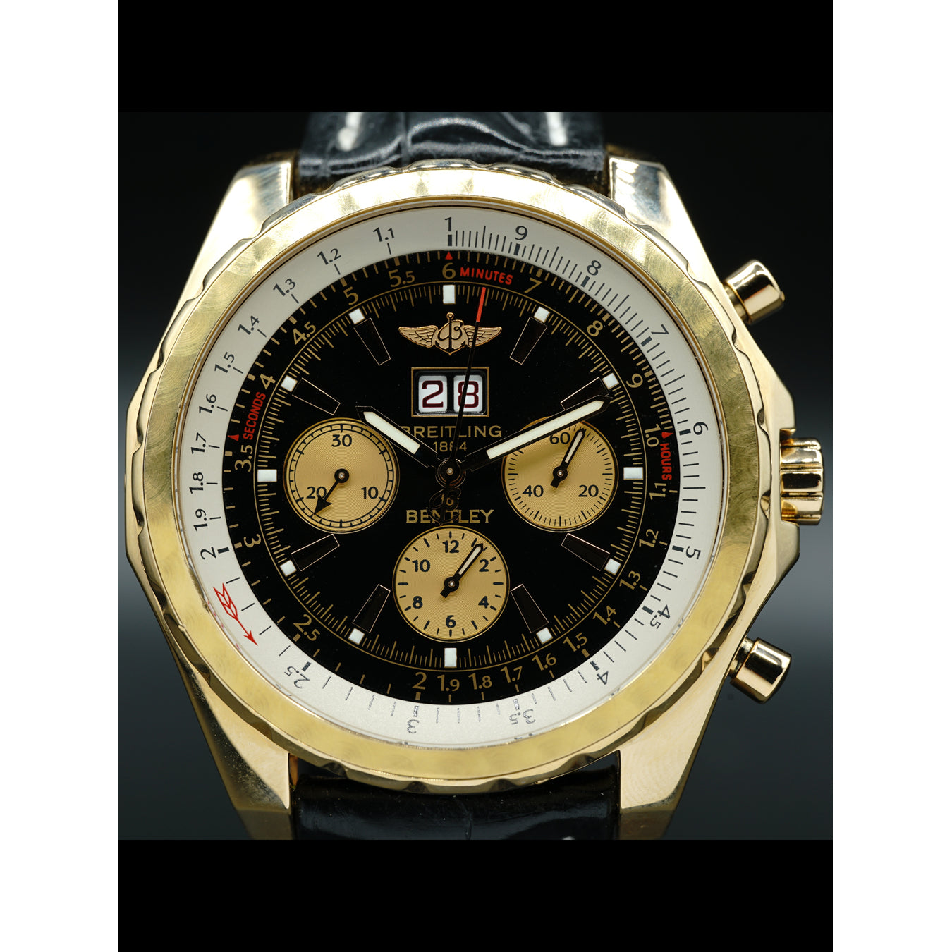 Breitling for Bentley 6.75 18K Gold H44363
