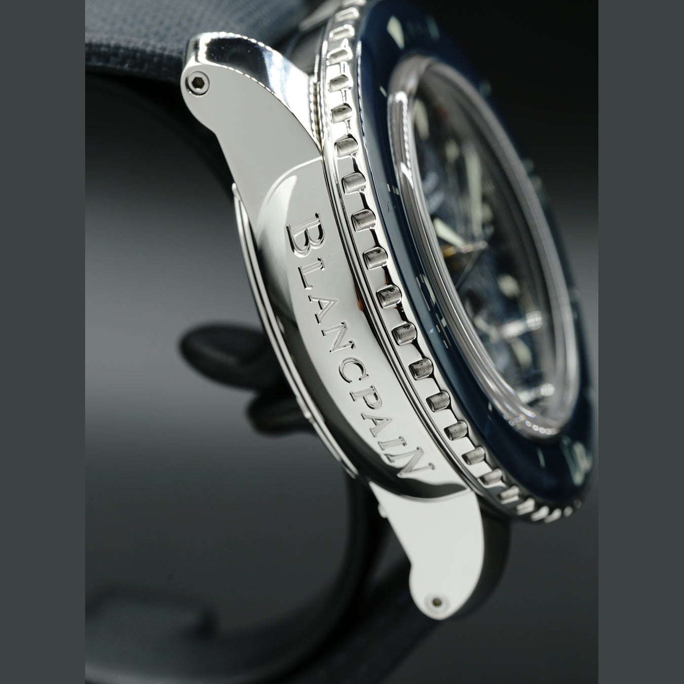 Blancpain Fifty Fathoms Complete Calendar Flyback Chronograph Moon Phase 5066F-1140-52B