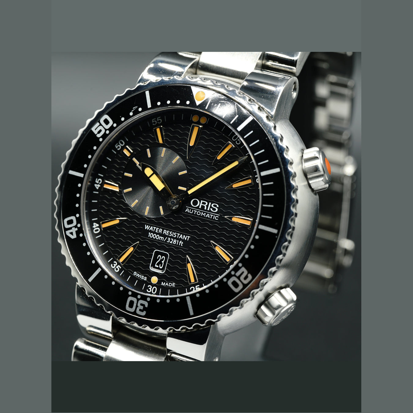 Oris Divers Small Second Date Men's Watch 64376098454MB