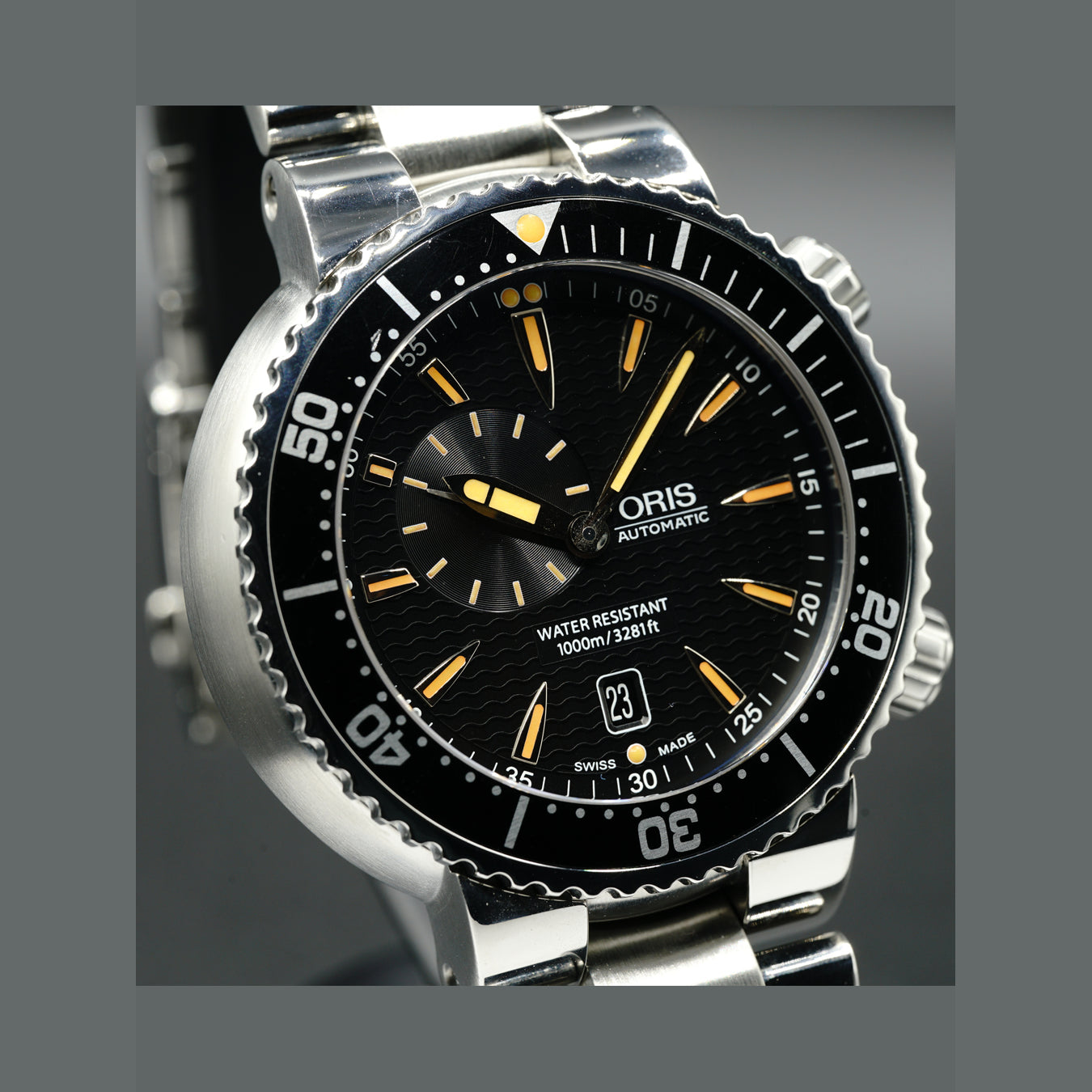 Oris Divers Small Second Date Men's Watch 64376098454MB