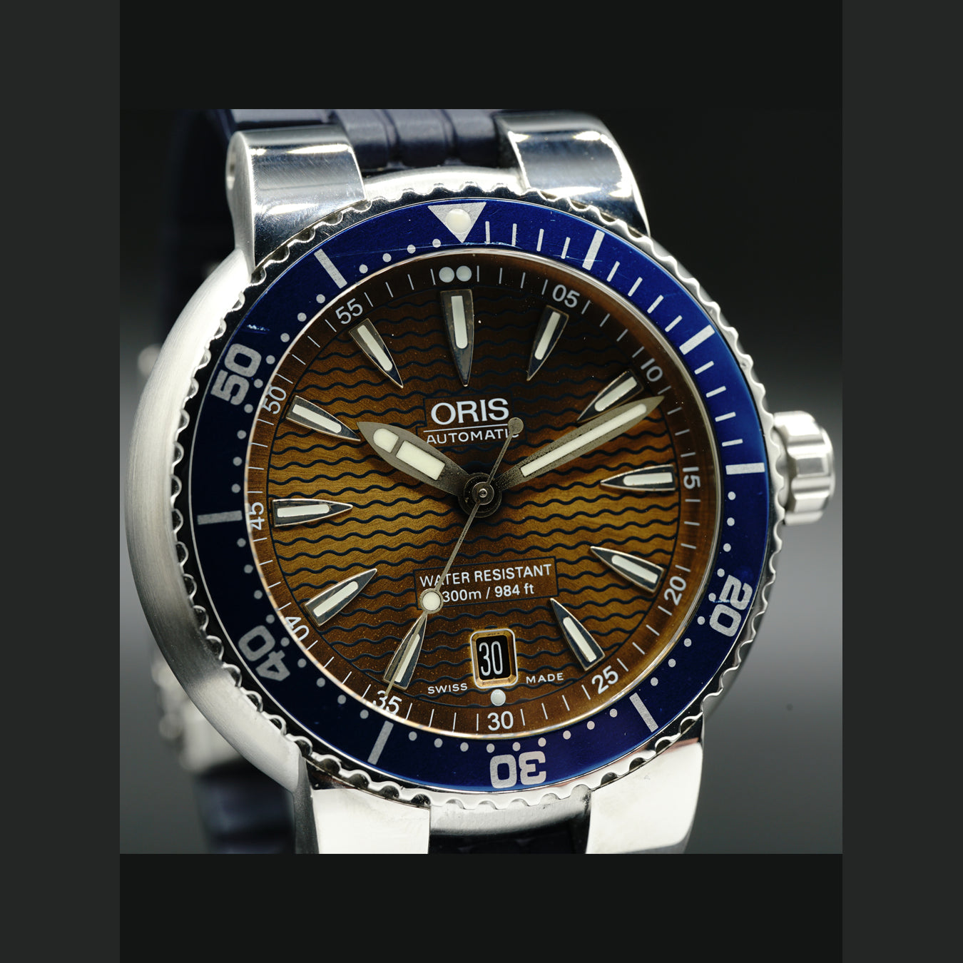 Oris Divers Date 01 733 7533 8555-07 8 24 01PEB