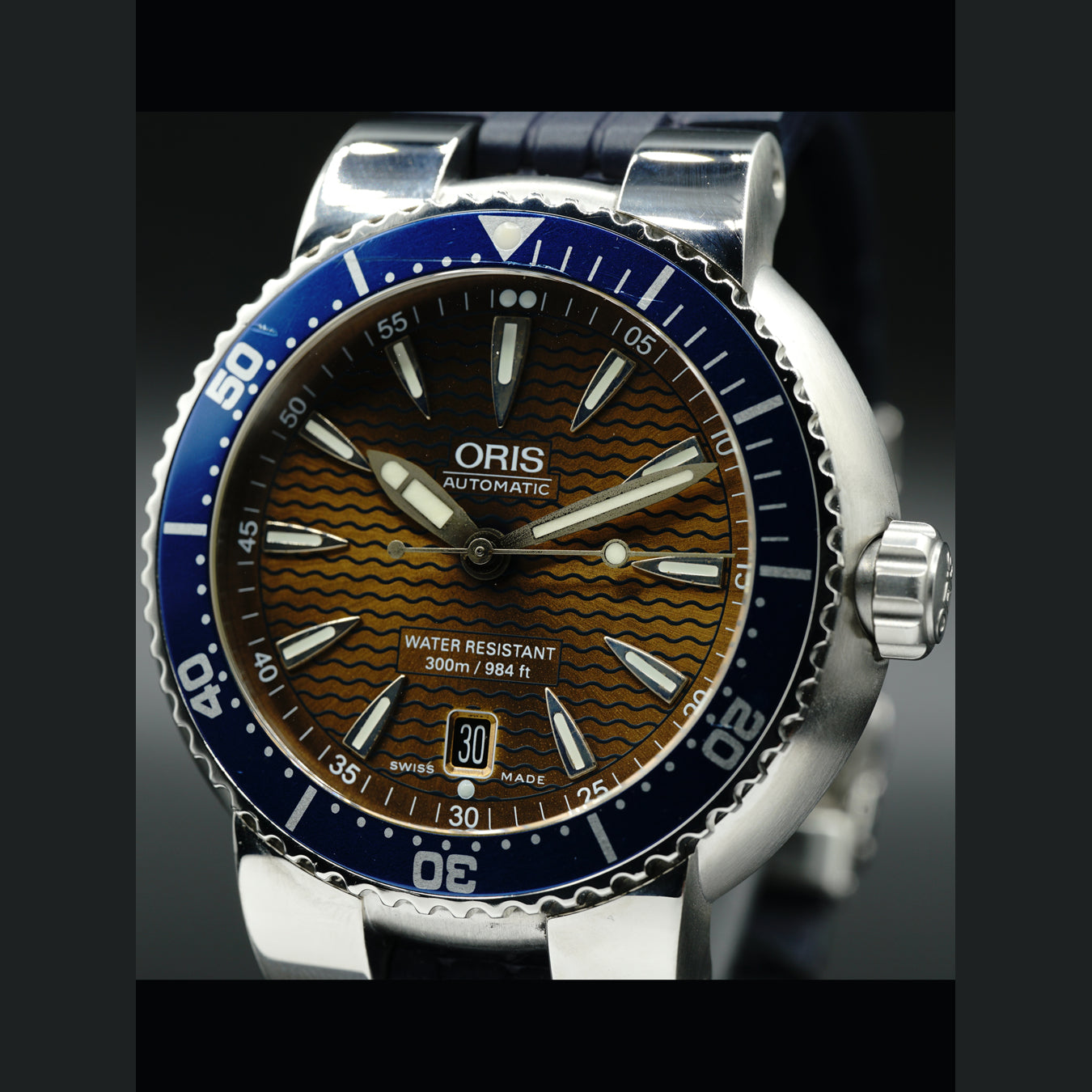 Oris Divers Date 01 733 7533 8555-07 8 24 01PEB