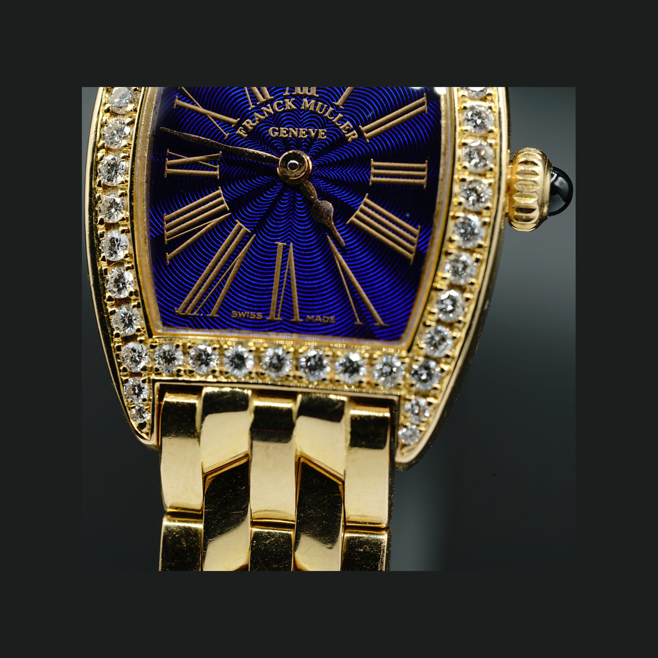 Frank Muller 18K Yellow Gold 2500QZD