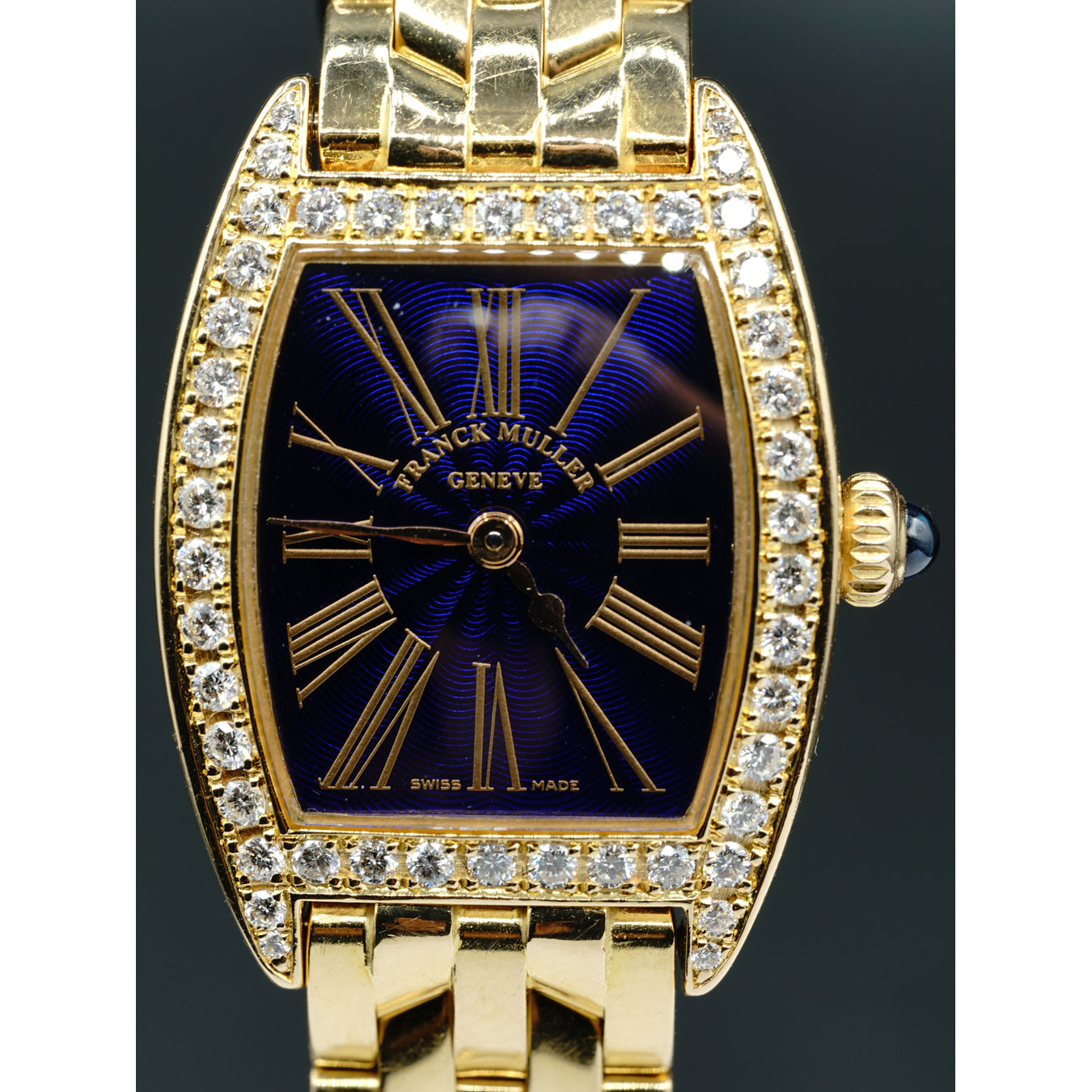 Frank Muller 18K Yellow Gold 2500QZD