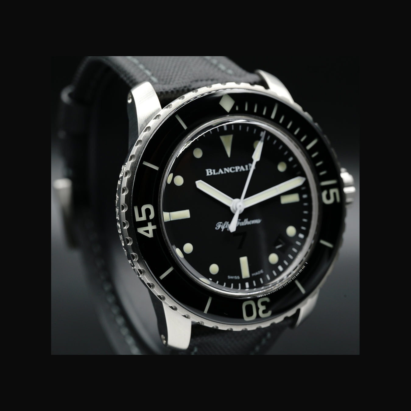 Blancpain Fifty Fathoms  Nageurs De Combat Automatique 5015E 1130 B52A