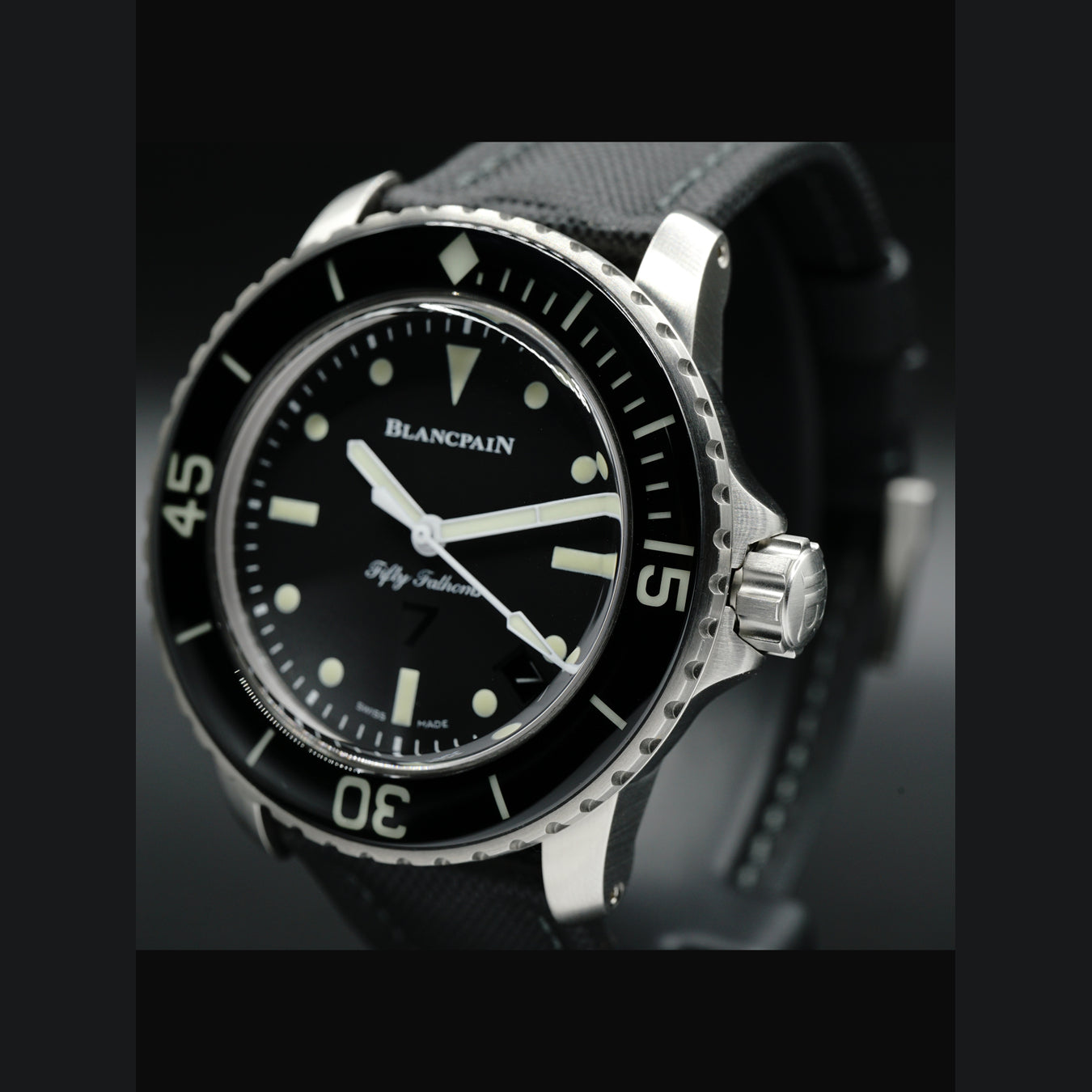 Blancpain Fifty Fathoms  Nageurs De Combat Automatique 5015E 1130 B52A