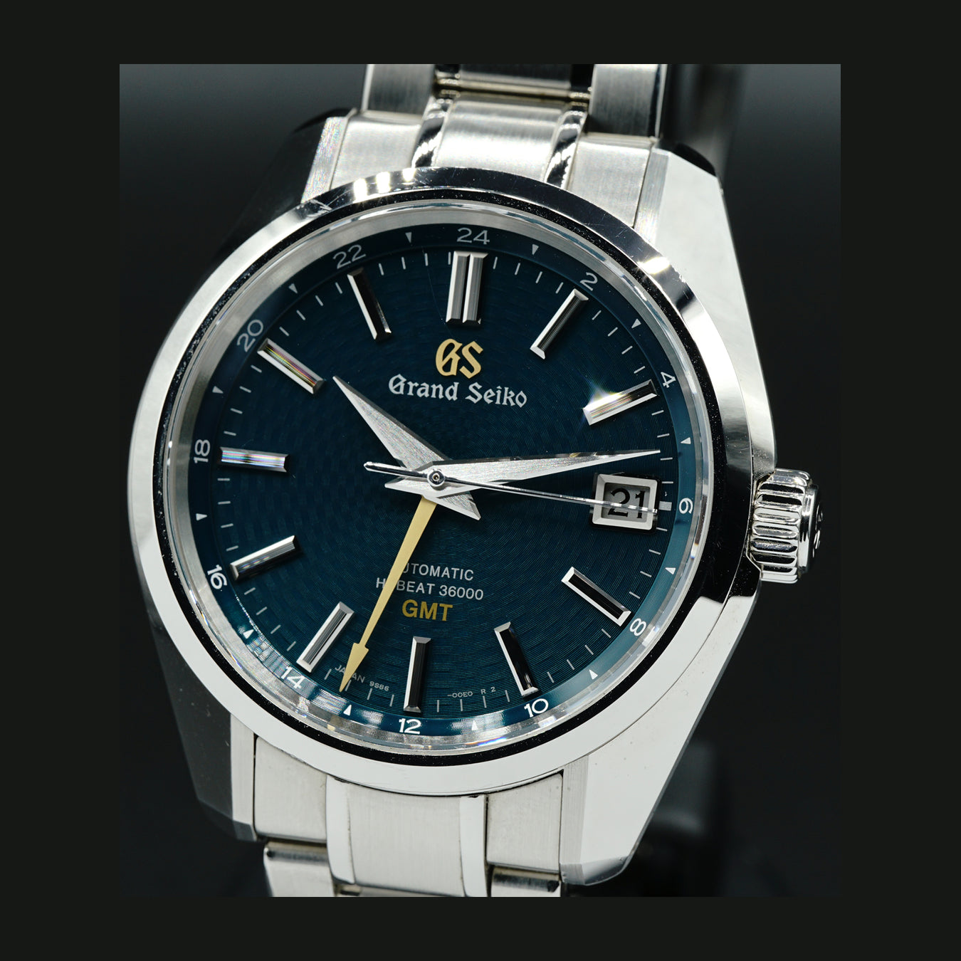 Grand Seiko Hi-Beat 36000 GMT SBGJ227 Peacock