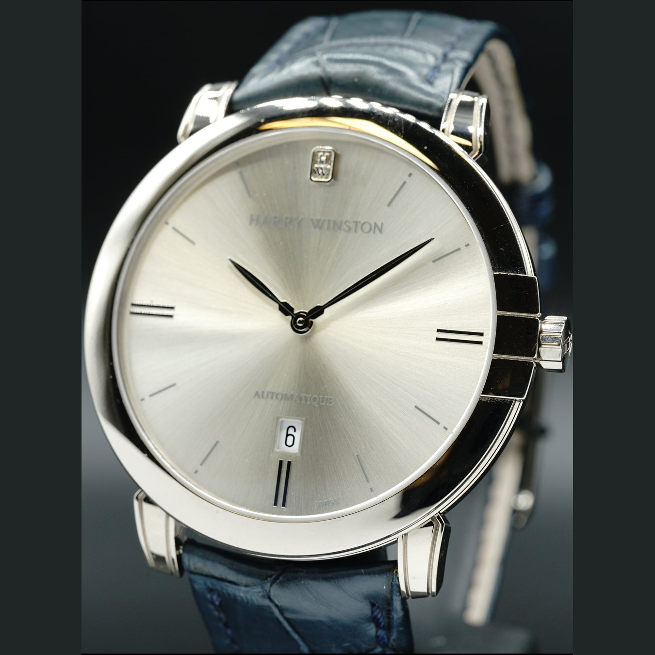 Harry Winston Midnight 18k White Gold 450/MA42WL.W