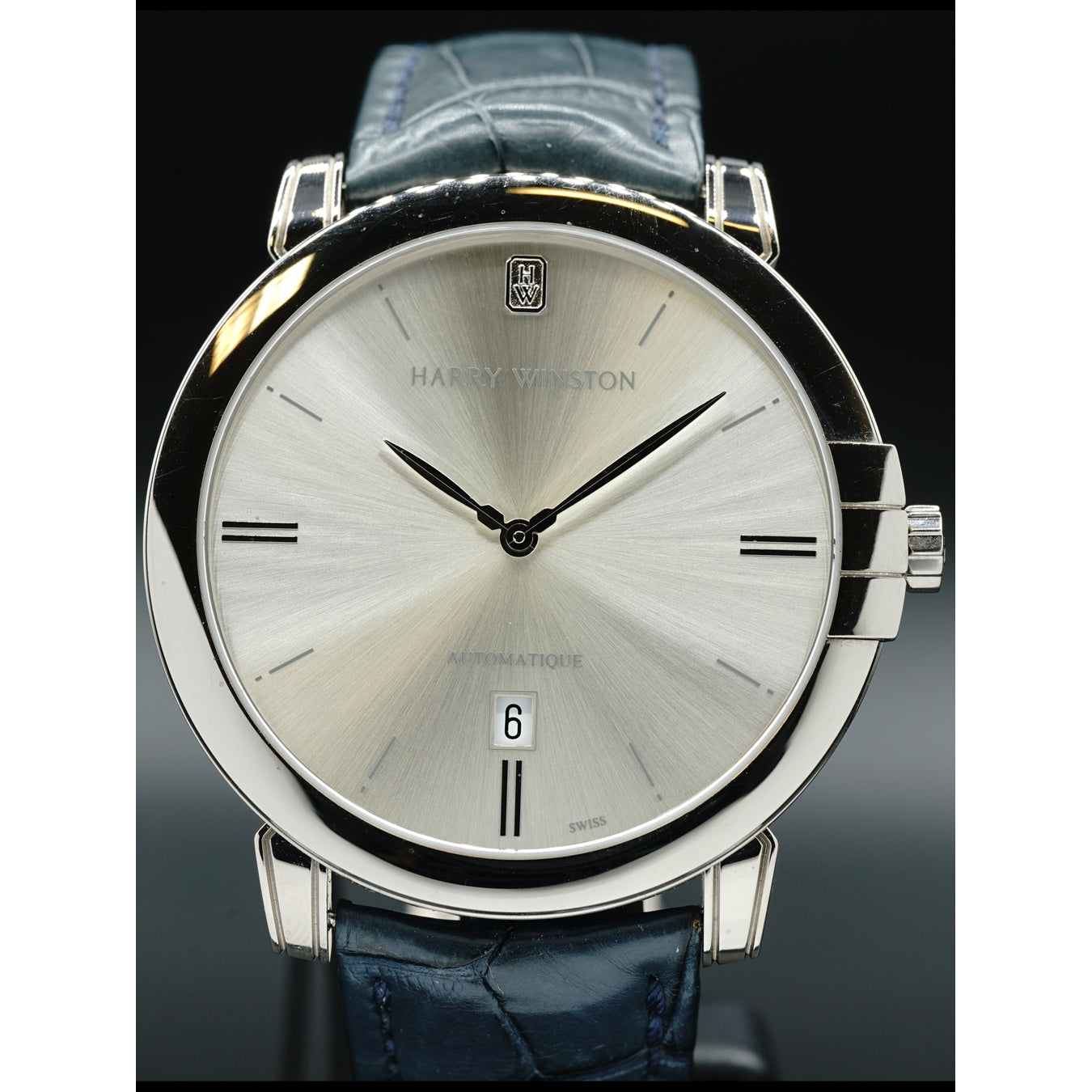 Harry Winston Midnight 18k White Gold 450/MA42WL.W