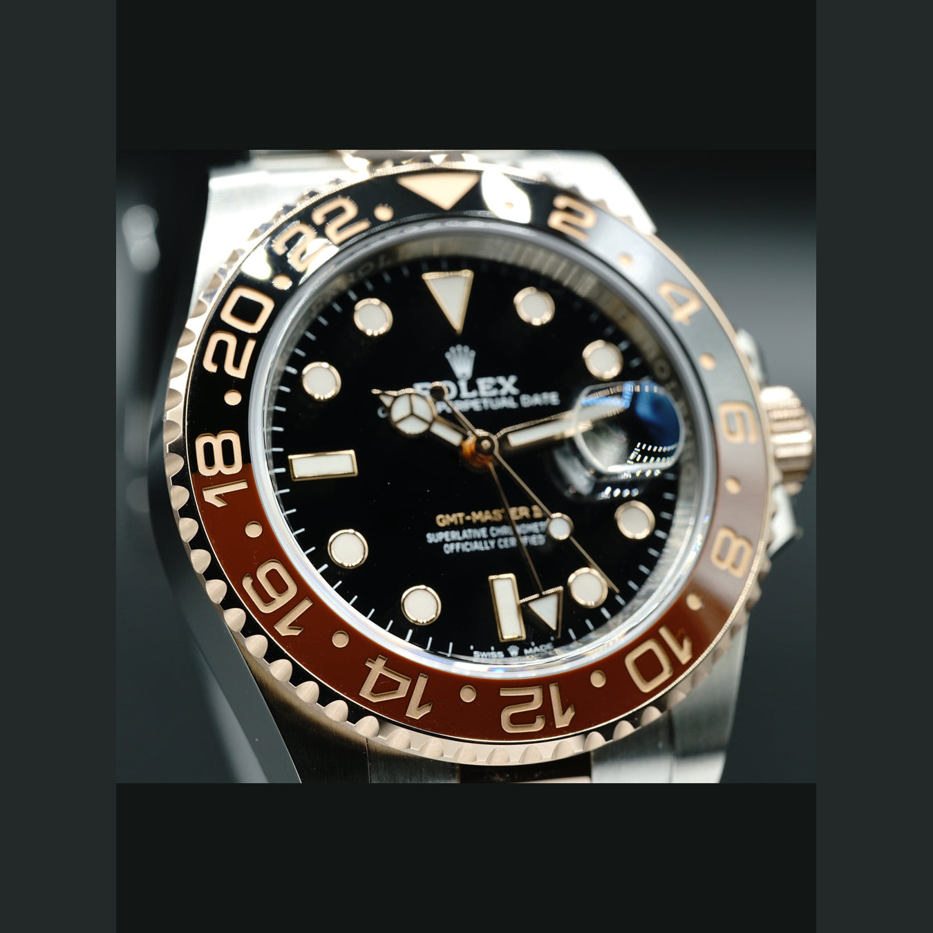 Rolex GMT Master II Everose Rolesor 126711CHNR