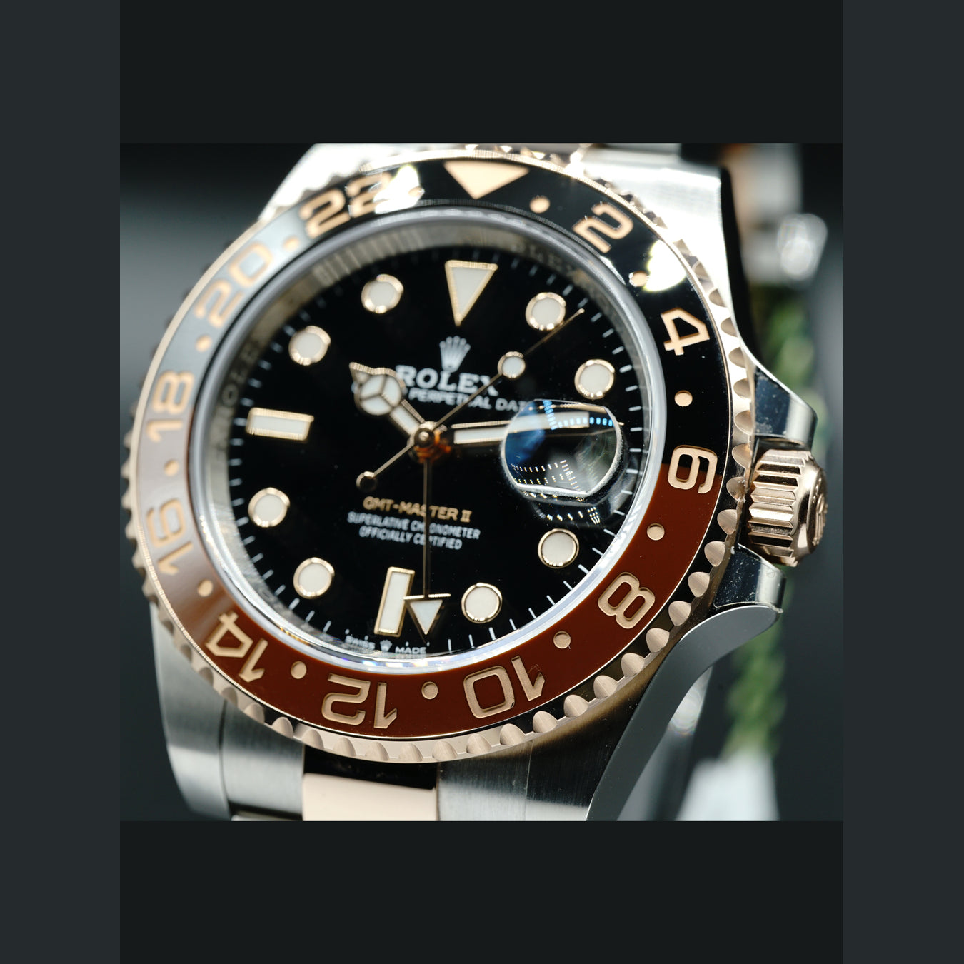 Rolex GMT Master II Everose Rolesor 126711CHNR